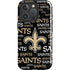 NFL New Orleans Saints Black Blast iPhone 16 Pro Magsafe Impact Case